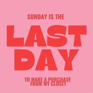 Reminder! Important!